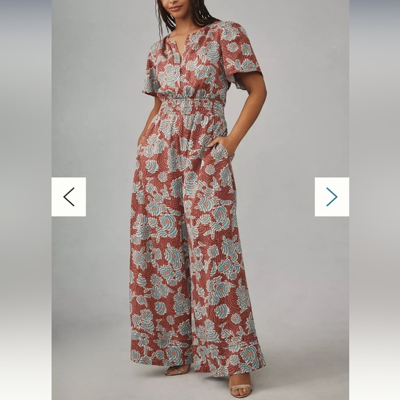 SOLD NWT Anthropologie The Somerset Jumpsuit Size XS - Picture 4 of 11
